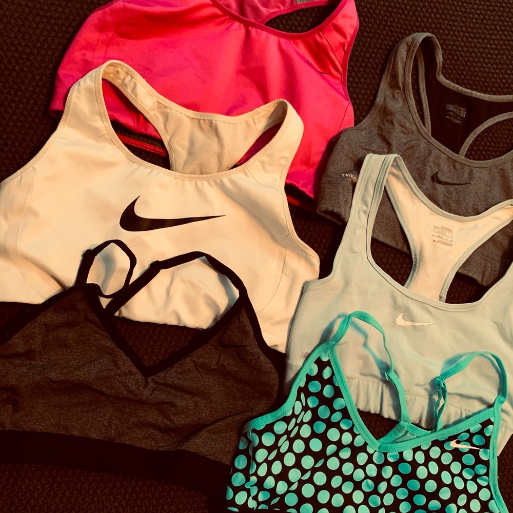 Lot of 6 Nike Sports Bra